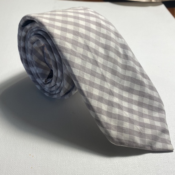 Mens plaid J.Crew tie - Picture 3 of 12